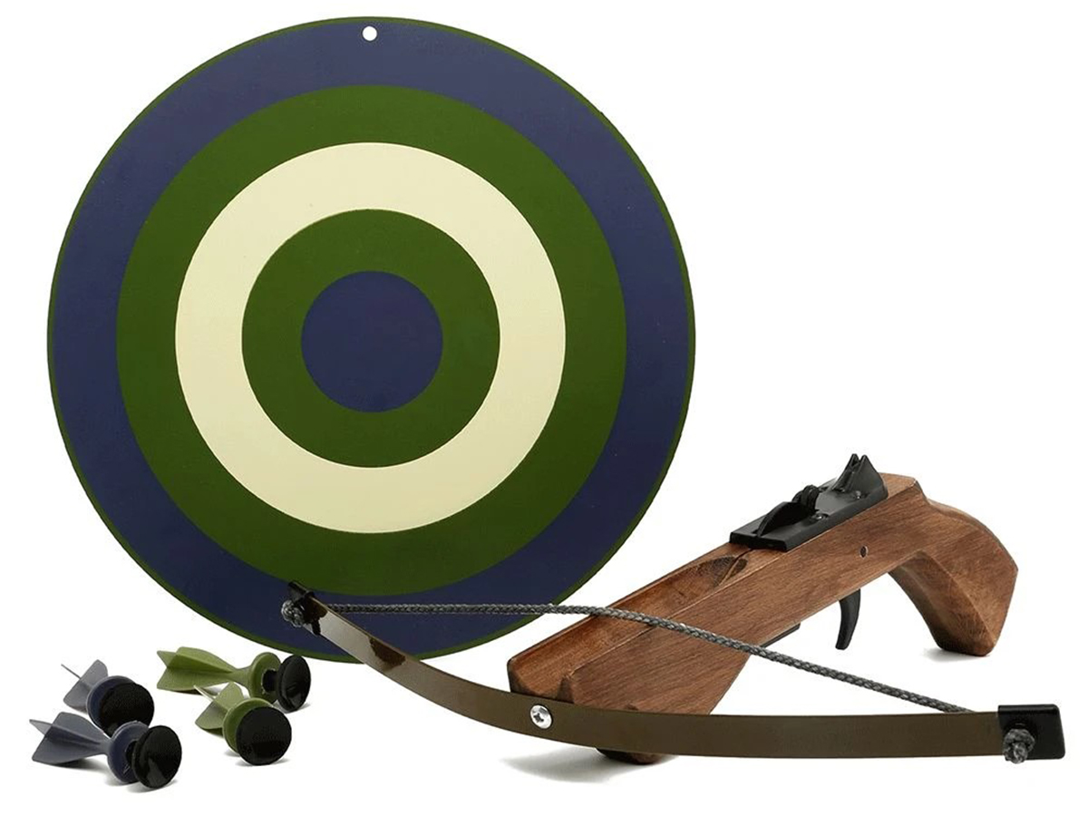 crossbow archery set with target