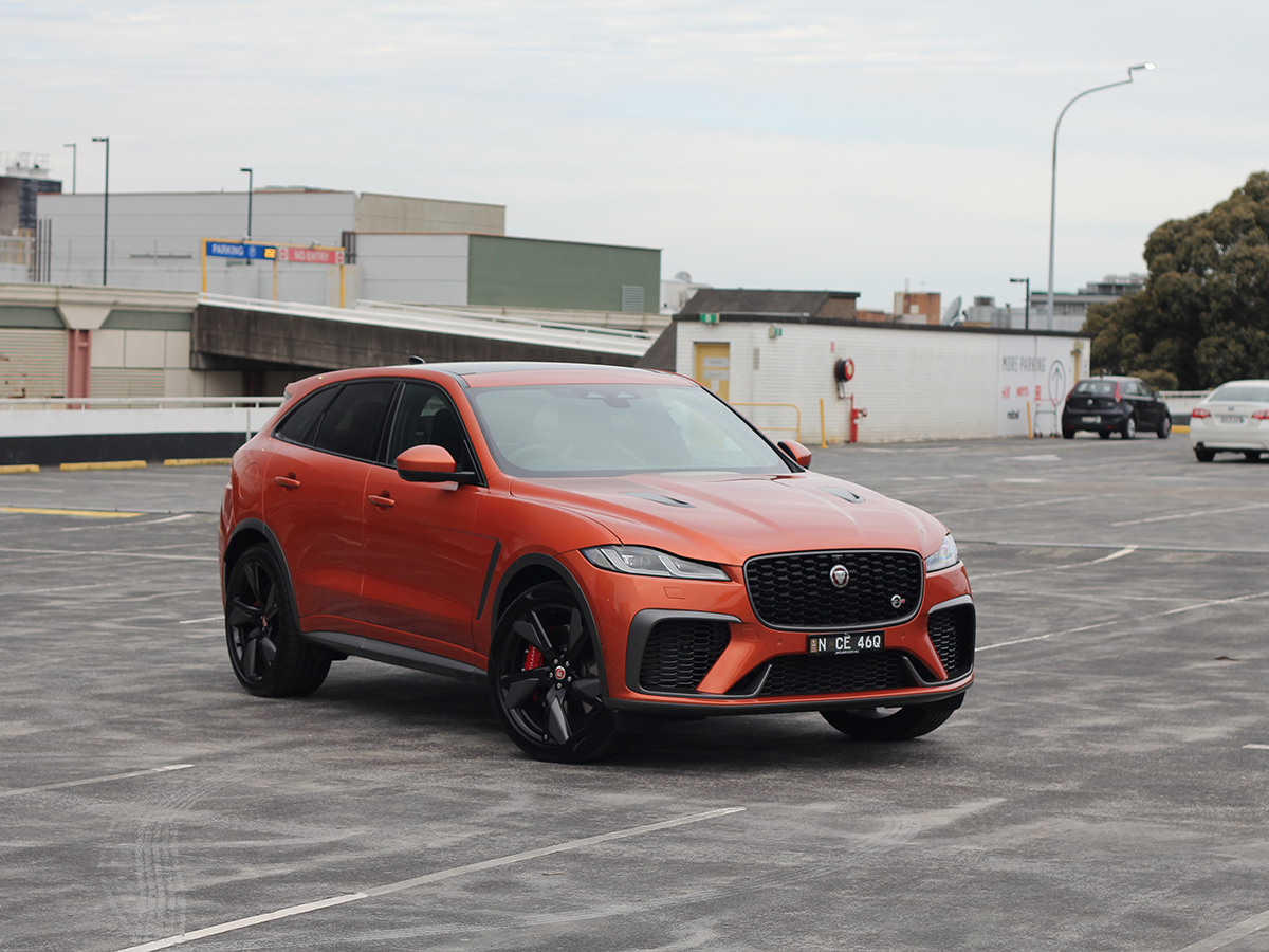 2021 jaguar f pace svr front qyarter profile 2021 jaguar f pace svr front qyarter profile