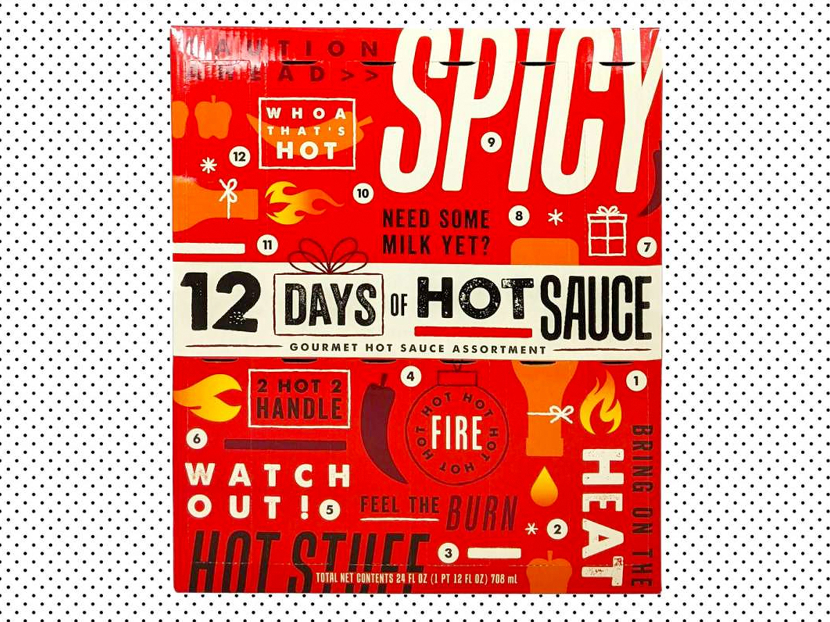 23 12 days of hot sauce advent calendar