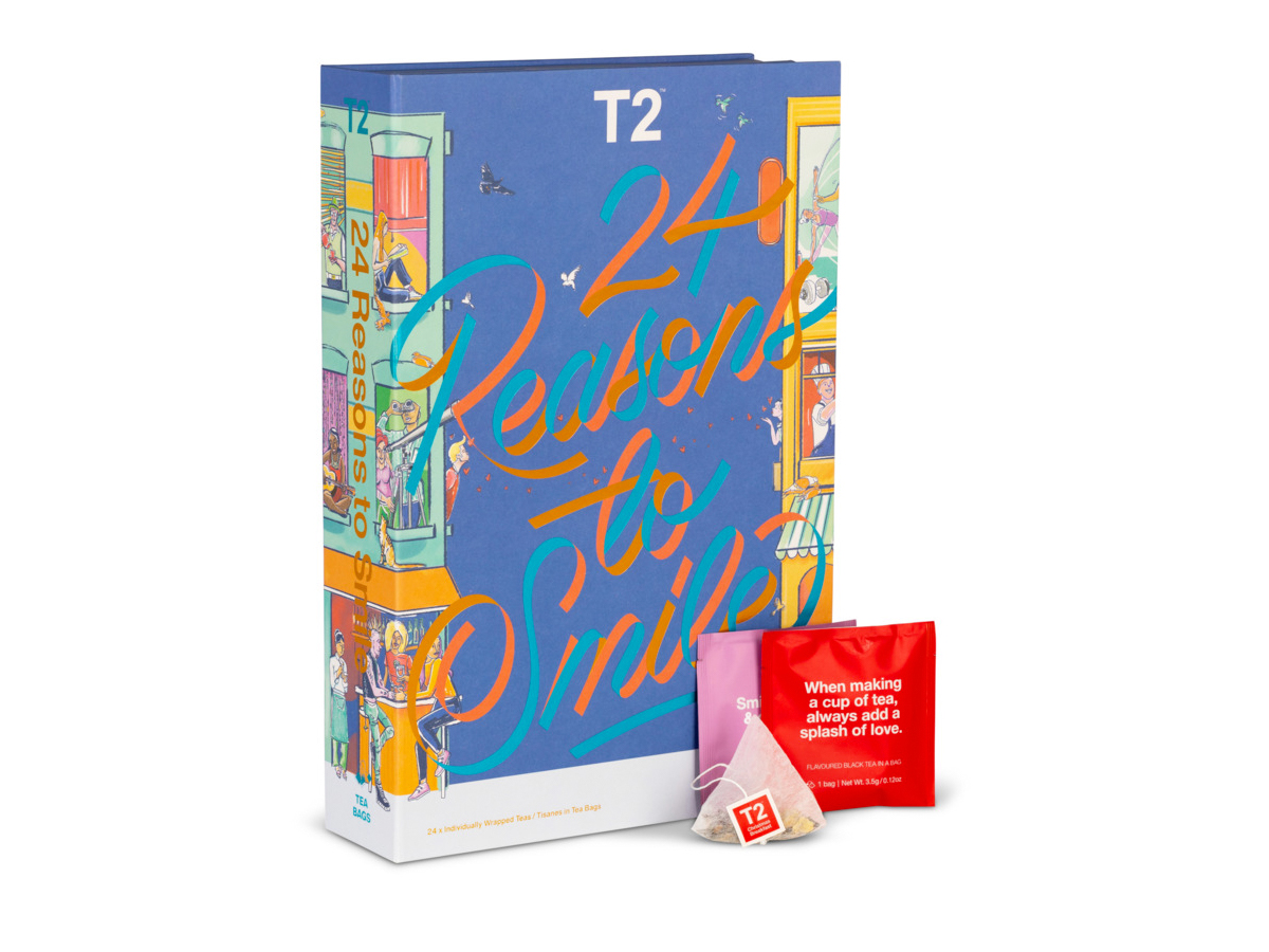 26 24 reasons to smile teabag edition advent calendar