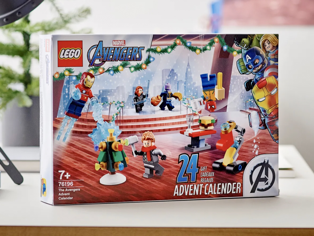 3 lego marvel the avengers advent calendar