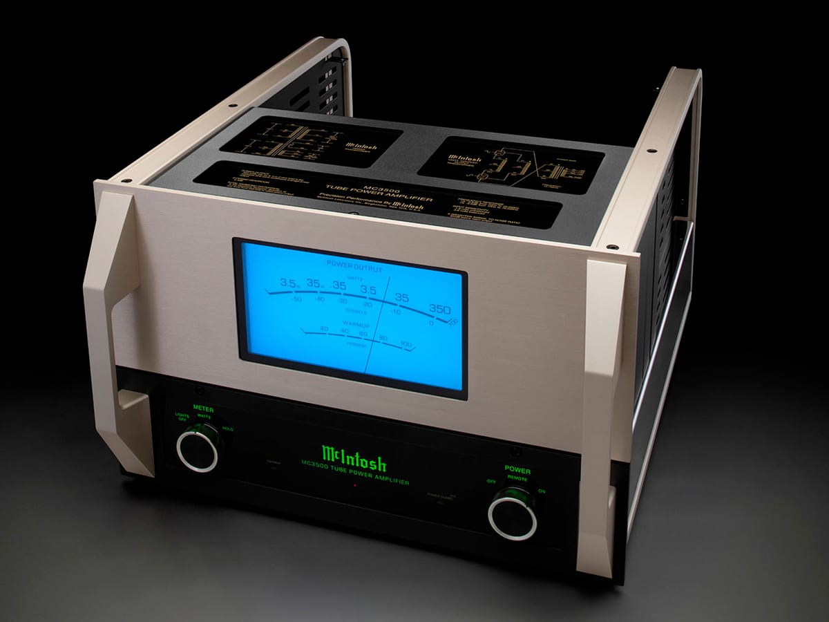 4 mcintosh labs mc3500 amplifier