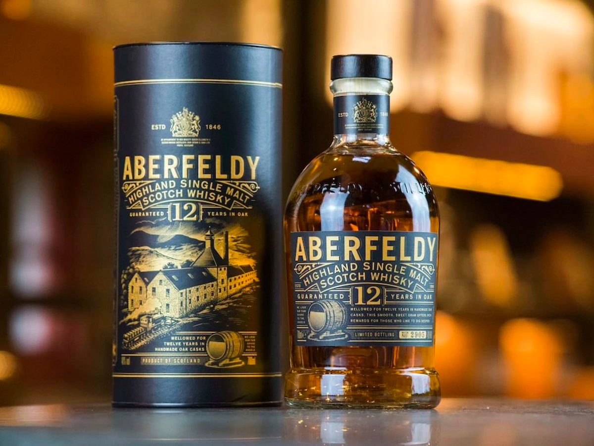 Aberfeldy 12 year old single malt scotch whisky 700ml