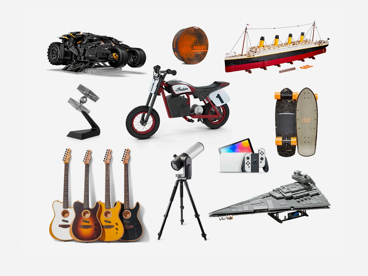 2021 Christmas Gift Guide Big Boys Toys Man of Many