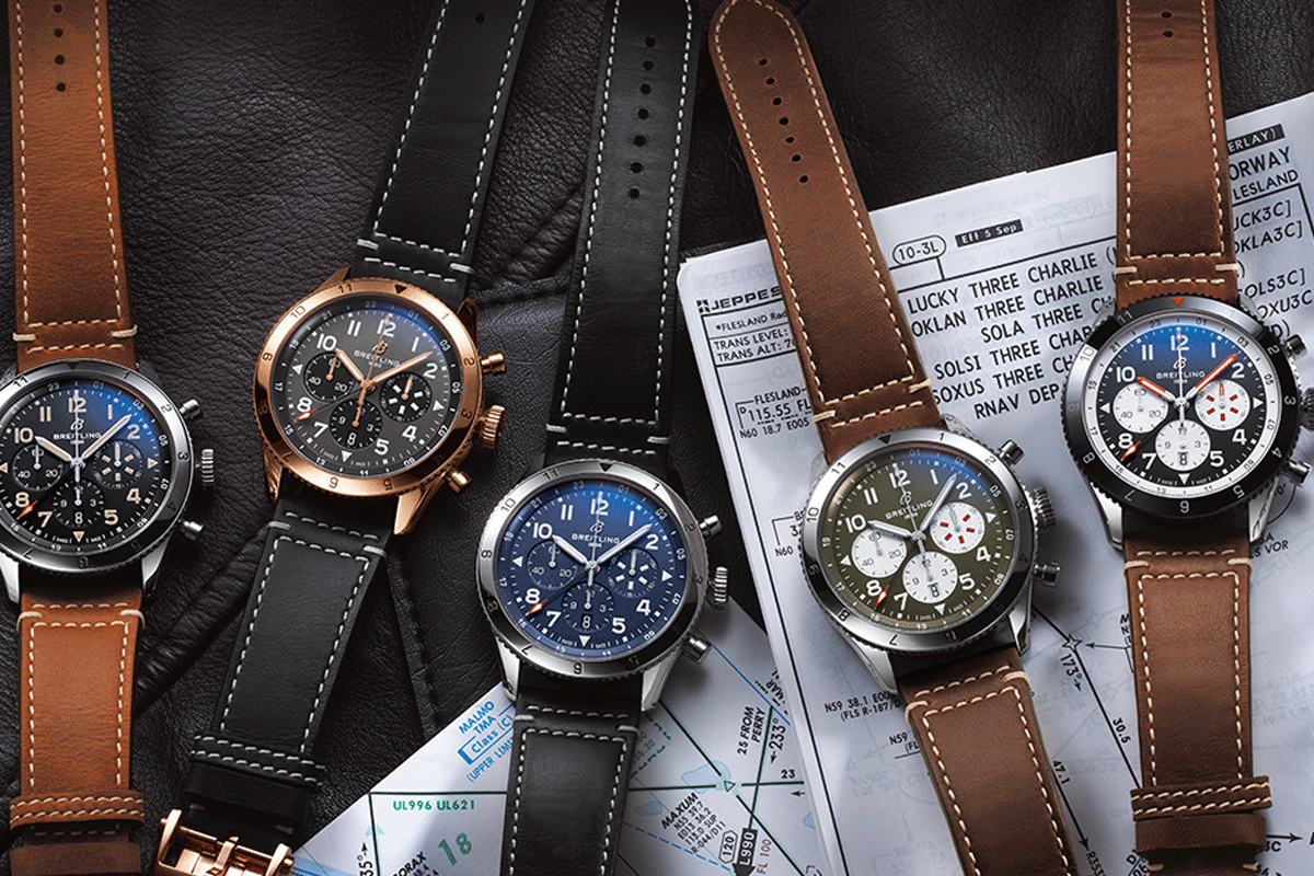 Breitling super avi collection additions