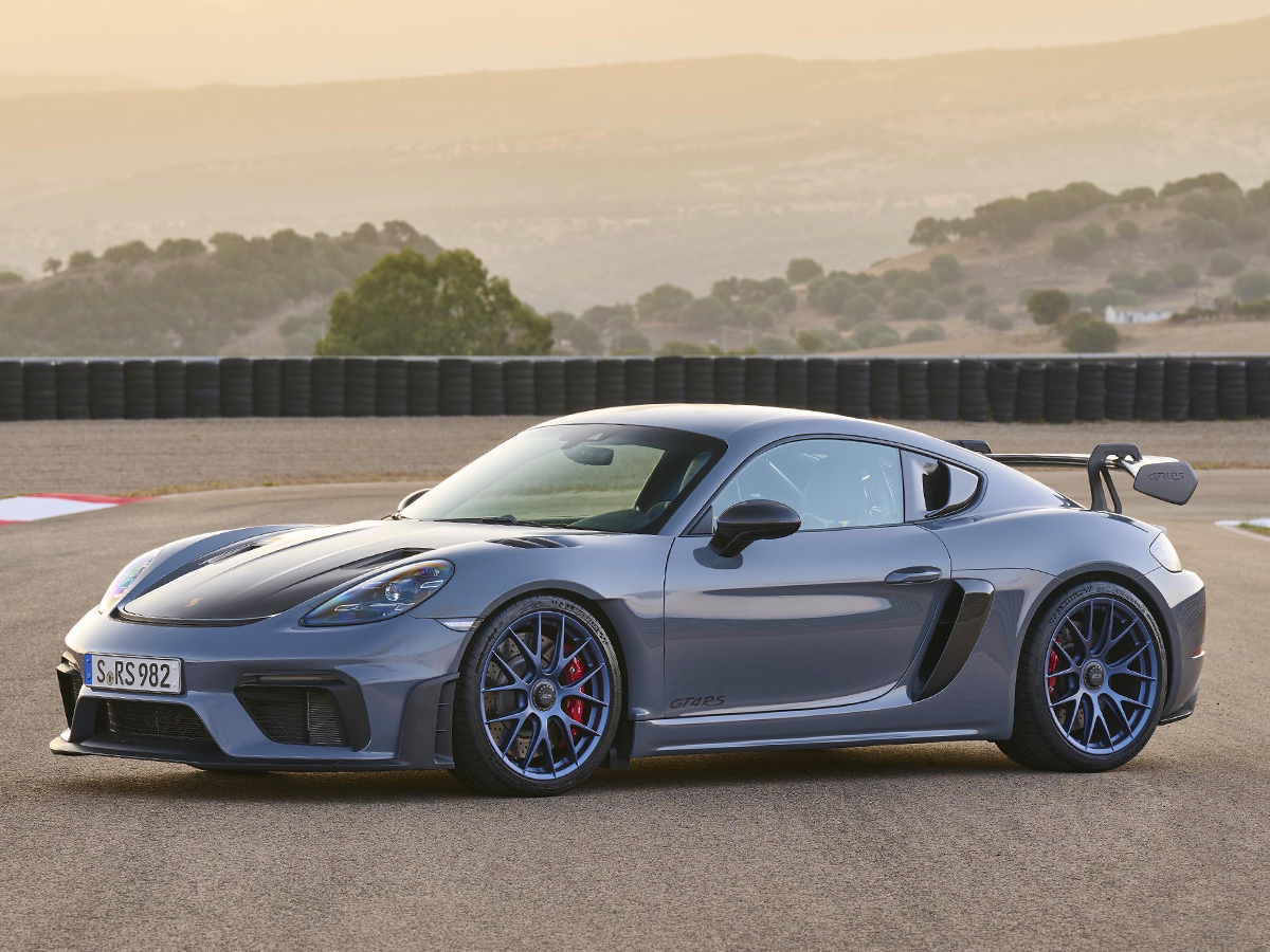 Cayman gt4 rs side profile
