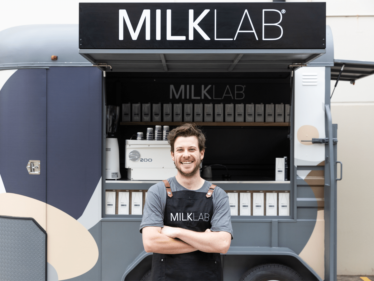 Free oat milk coffees from milklab