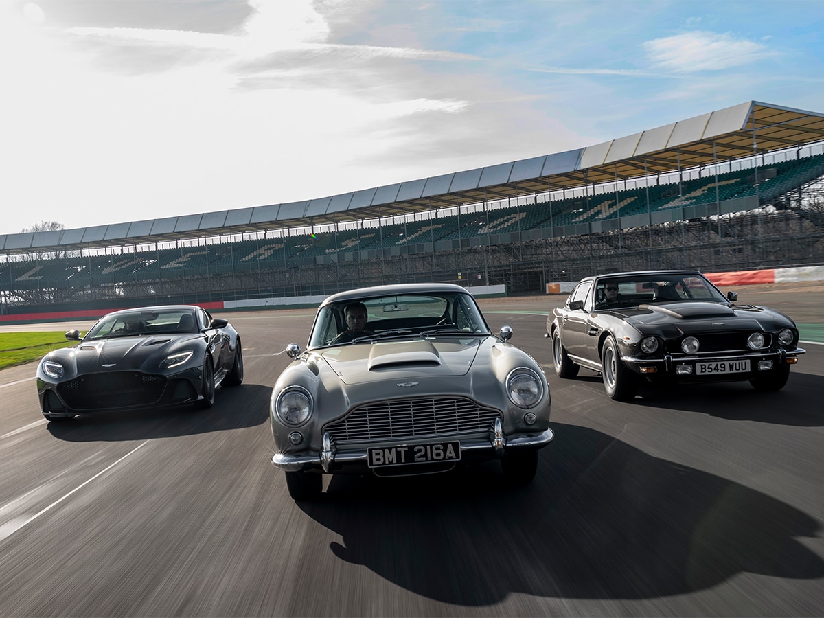 Group shot aston martin