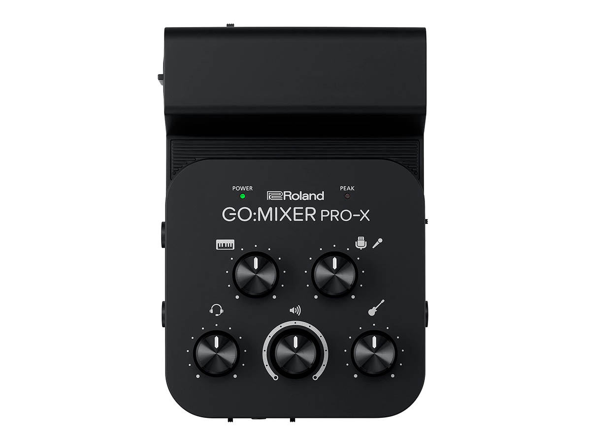 Roland gomixer pro x controls front
