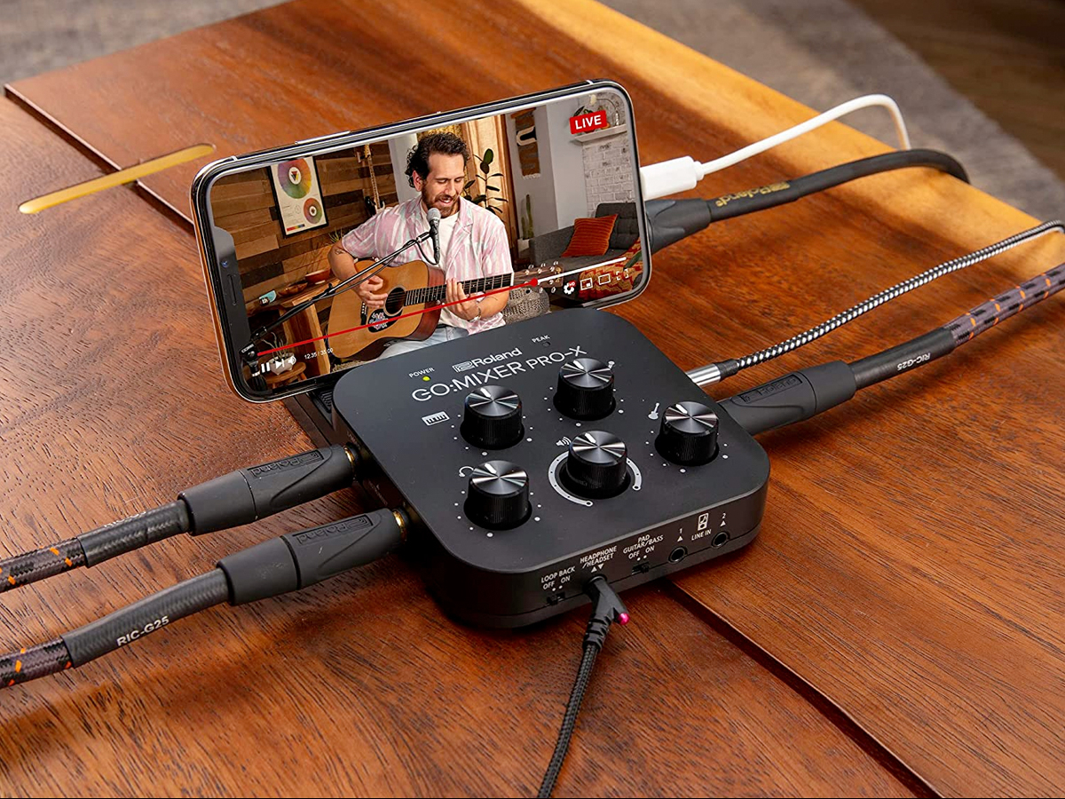 Roland go mixer pro x