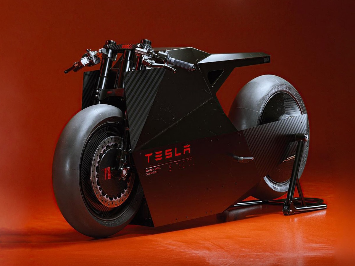 Tesla motorbike