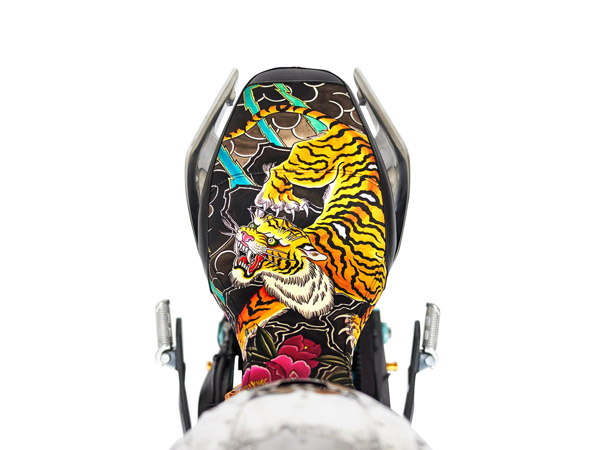 Tinker hatfield motorcycle tiger