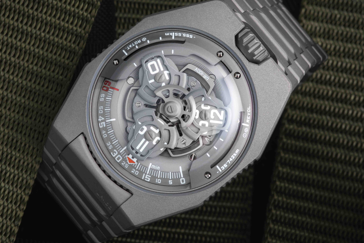 Urwerk ur 110v full titanium jacket