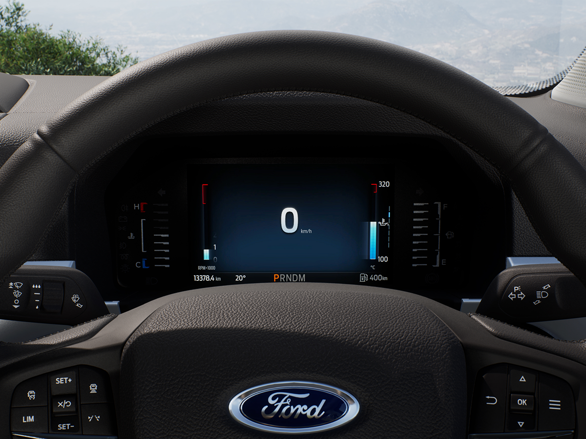 Next gen ford ranger digital display