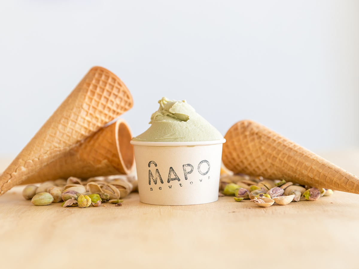 mapo newtown ice cream