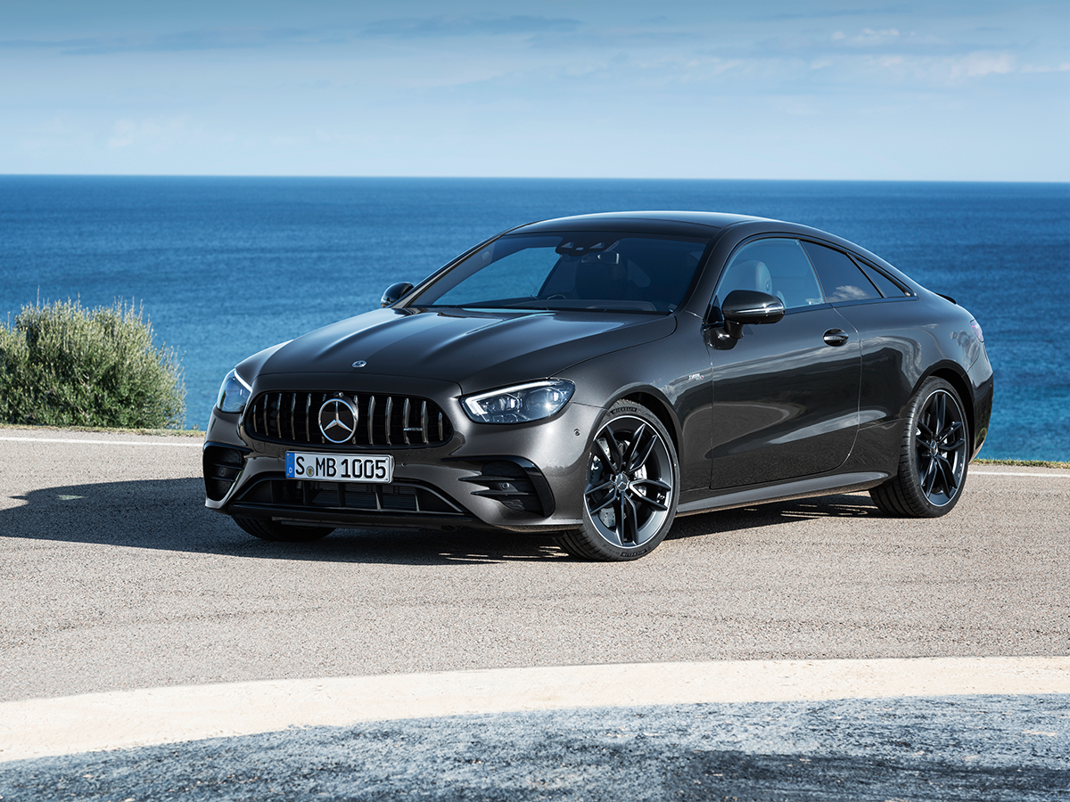 2021 mercedes amg e53 coupe front end