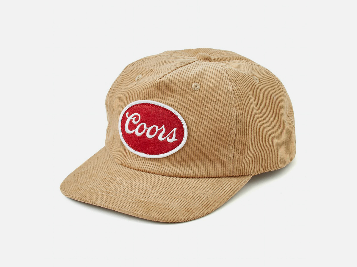 Huckberry x coors banquet corduroy hat