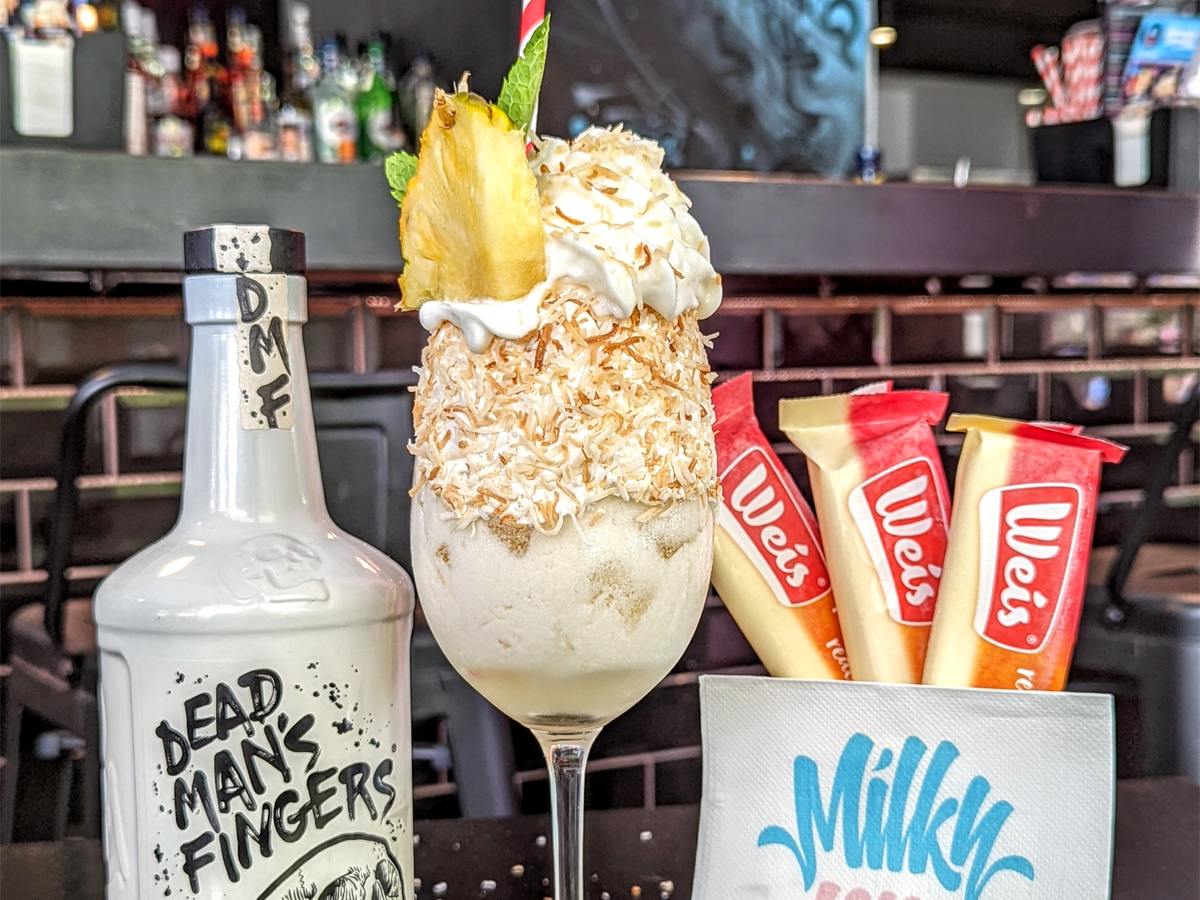 Milky lane coconut colada