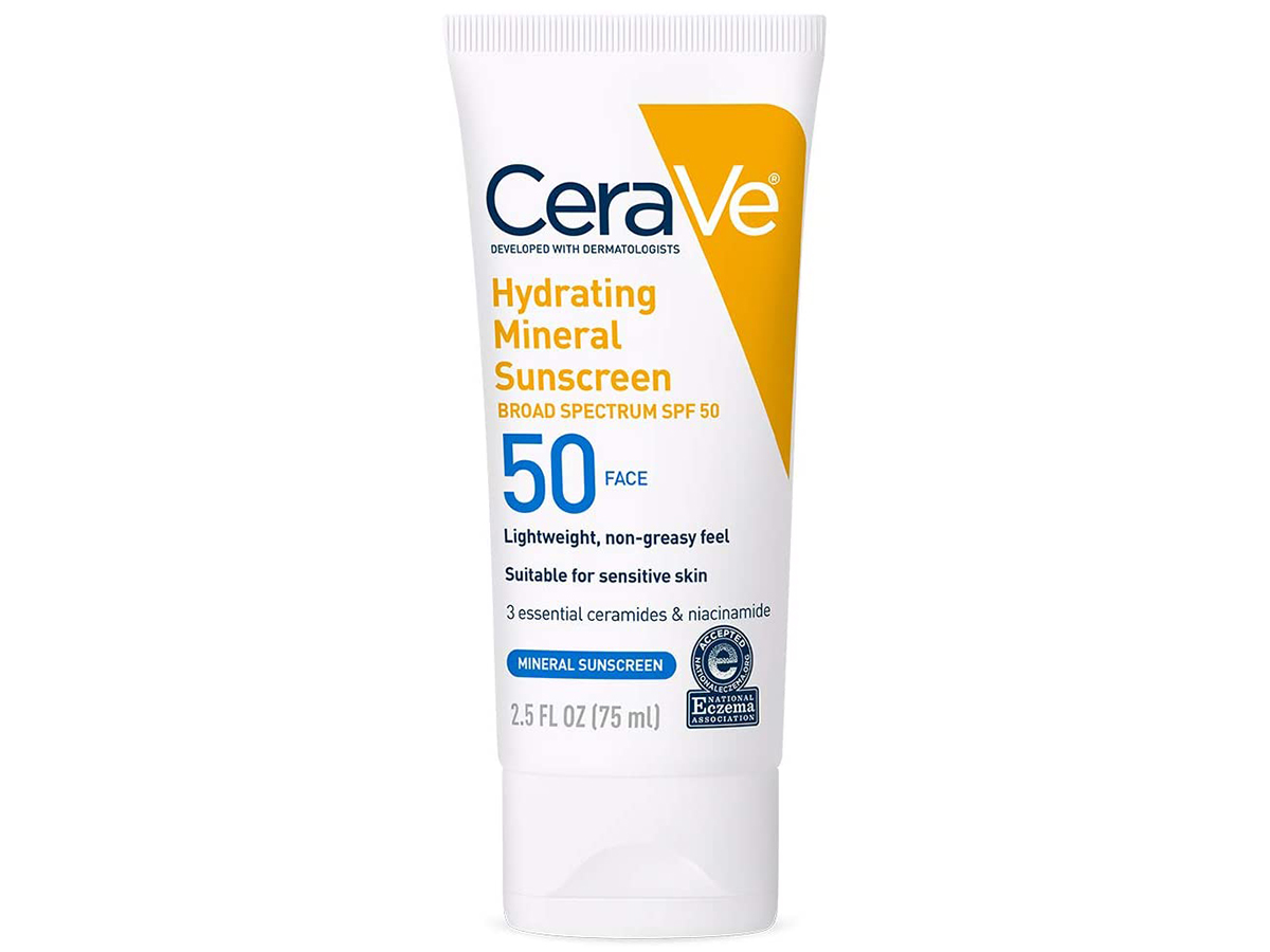 cerave hydrating mineral sunscreen