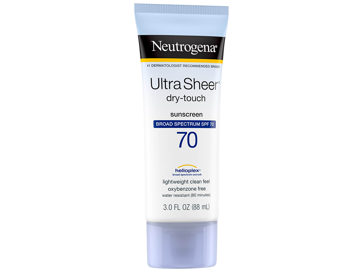 neutrogena ultra sheer dry touch sunscreen