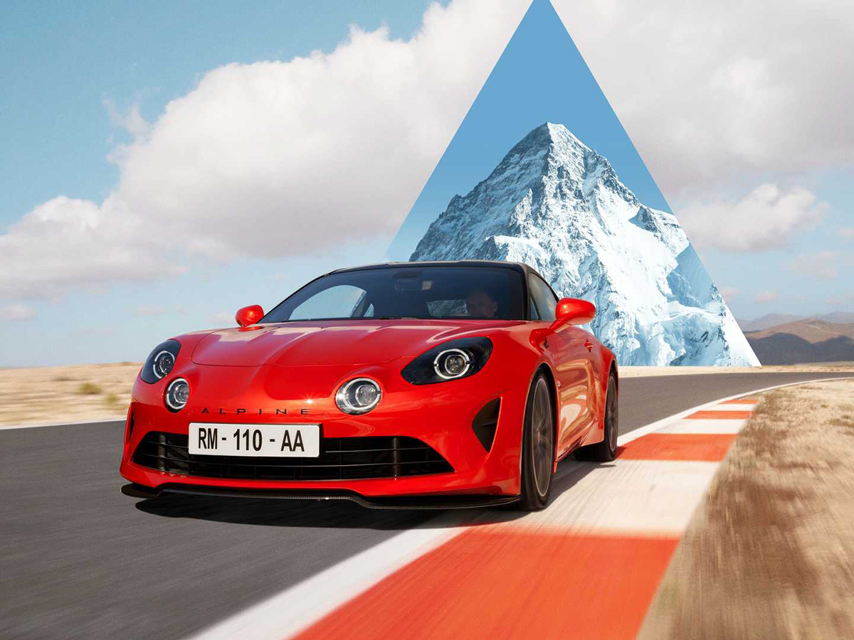 2022 alpine a110 range front