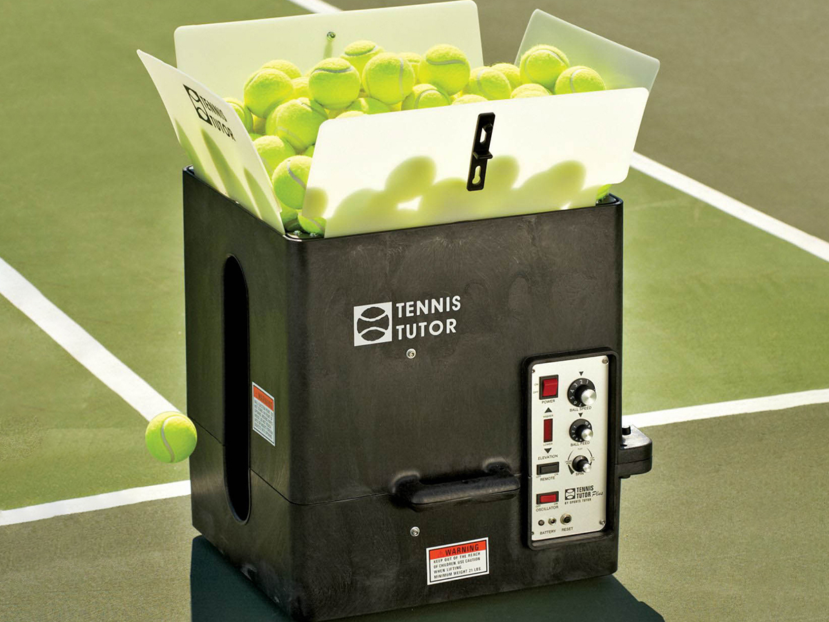 tennis tutor tennis ball machine