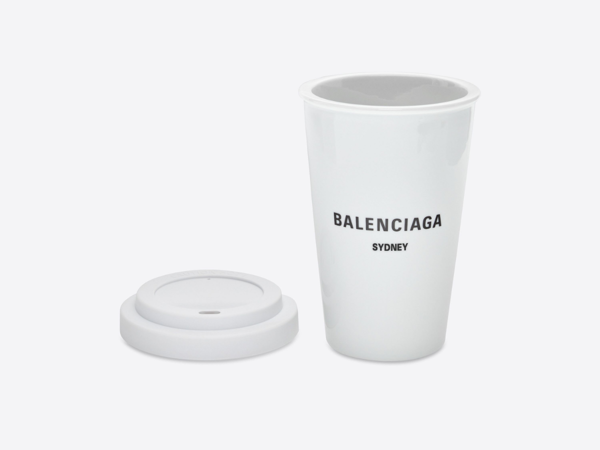 Balenciaga coffee cup sydney