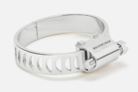 Balenciaga silver tool bracelet 3