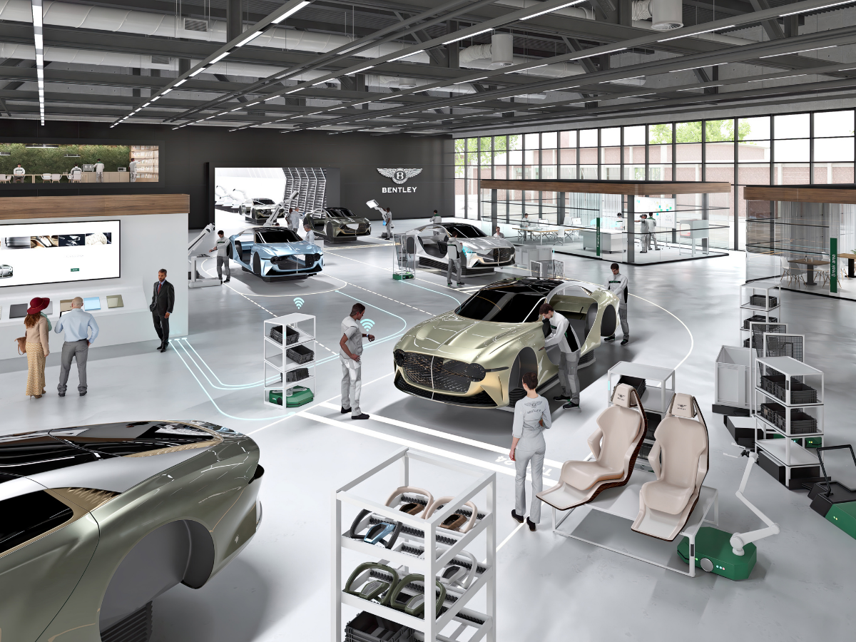 Bentley new carbon neutral plant england
