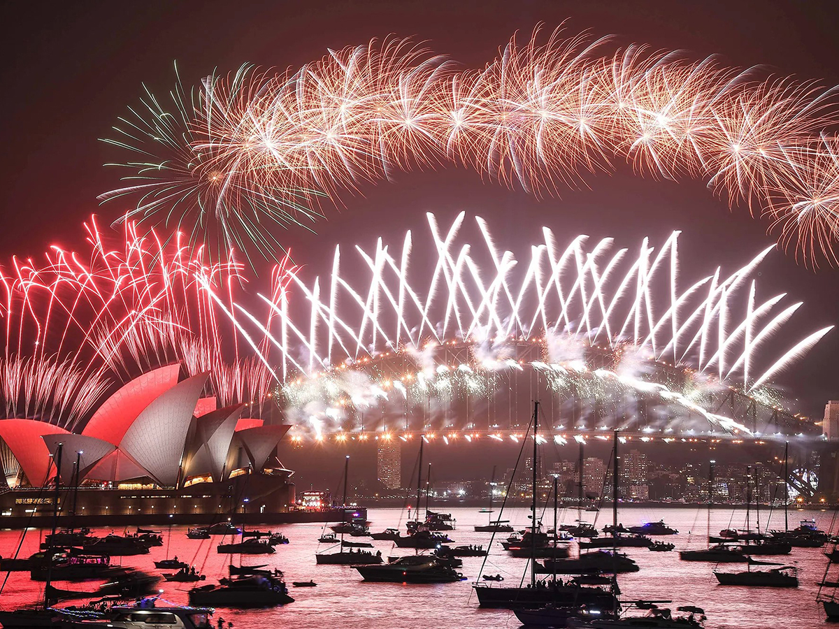 new years fireworks in sydney