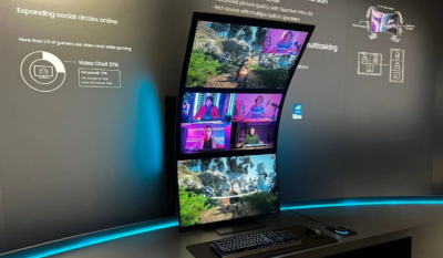Samsung Odyssey Ark: 55-Inch Rotating Curved Screen