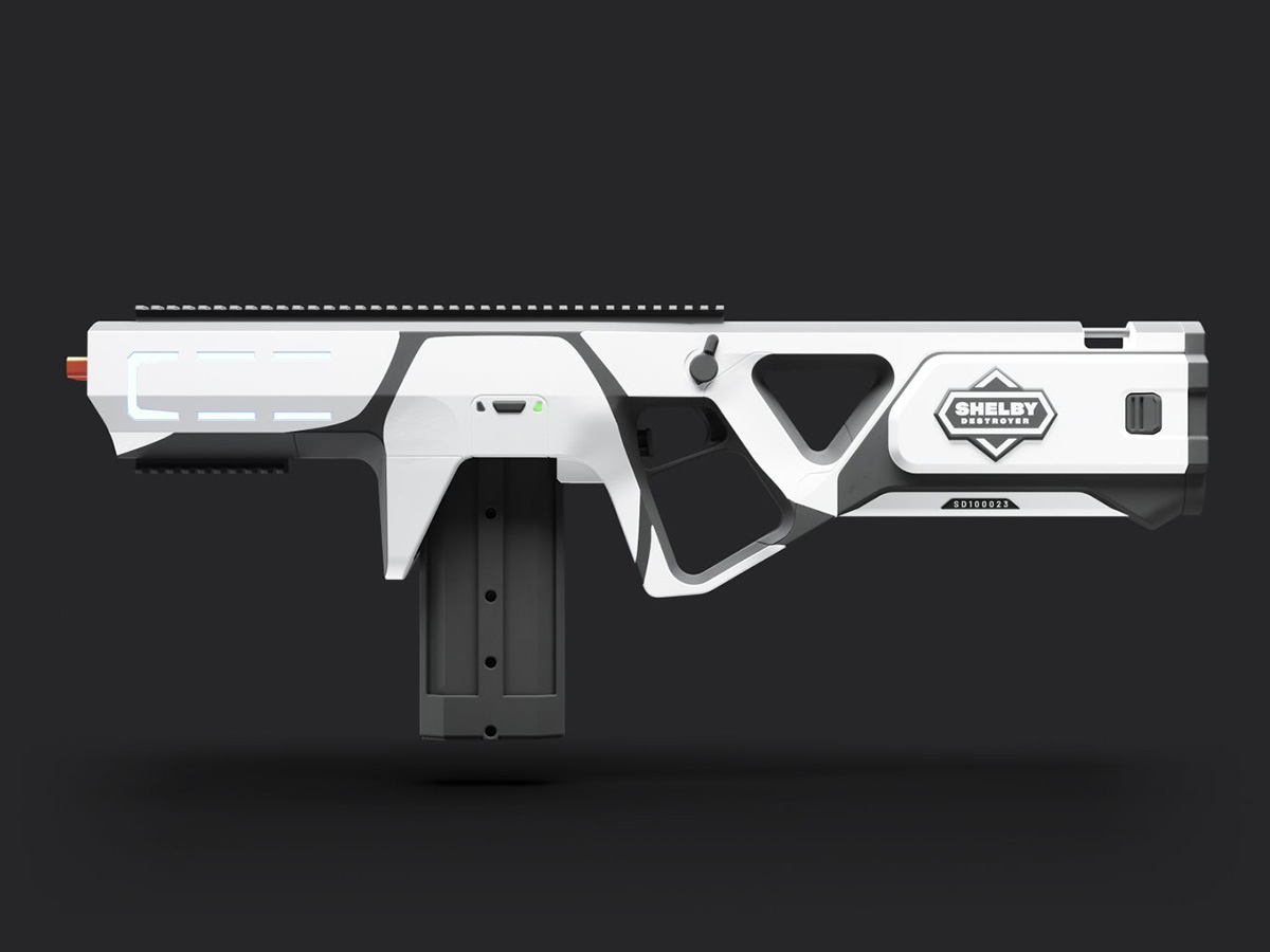Shelby destroyer white
