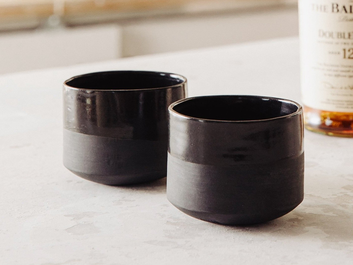 milly dent charcoal whisky tumblers