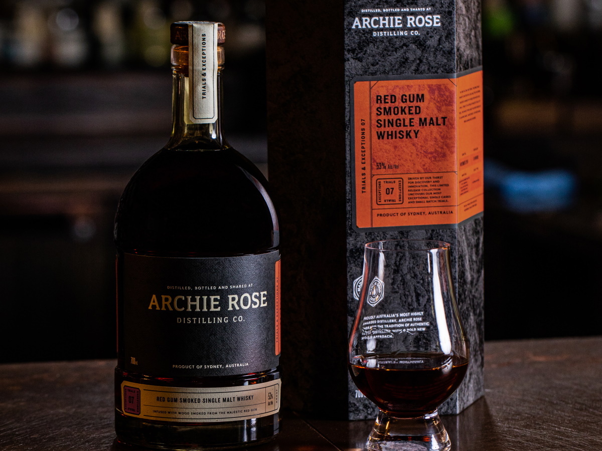 Archie rose red gum whisky