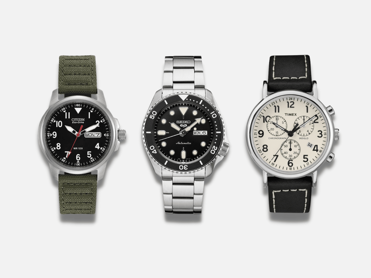 12 Best Watches Under $200 | Man of Many