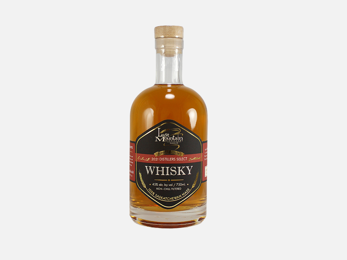 Last mountain single cask 100 wheat whisky
