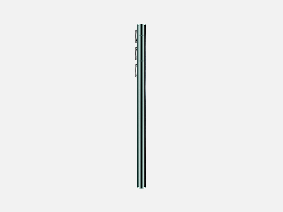 Samsung s22 ultra green side