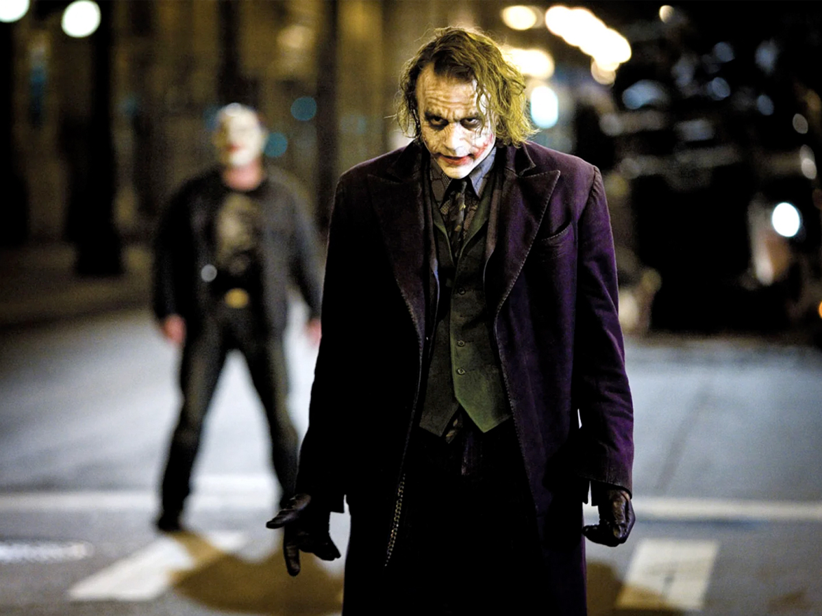 Heath Ledger as Joker