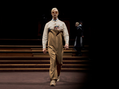 Burberry Sets the Bar and the Waistline Very High with First Live Runway in 2 Years