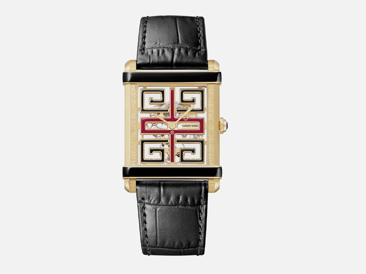 Cartier collection prive tank chinoise