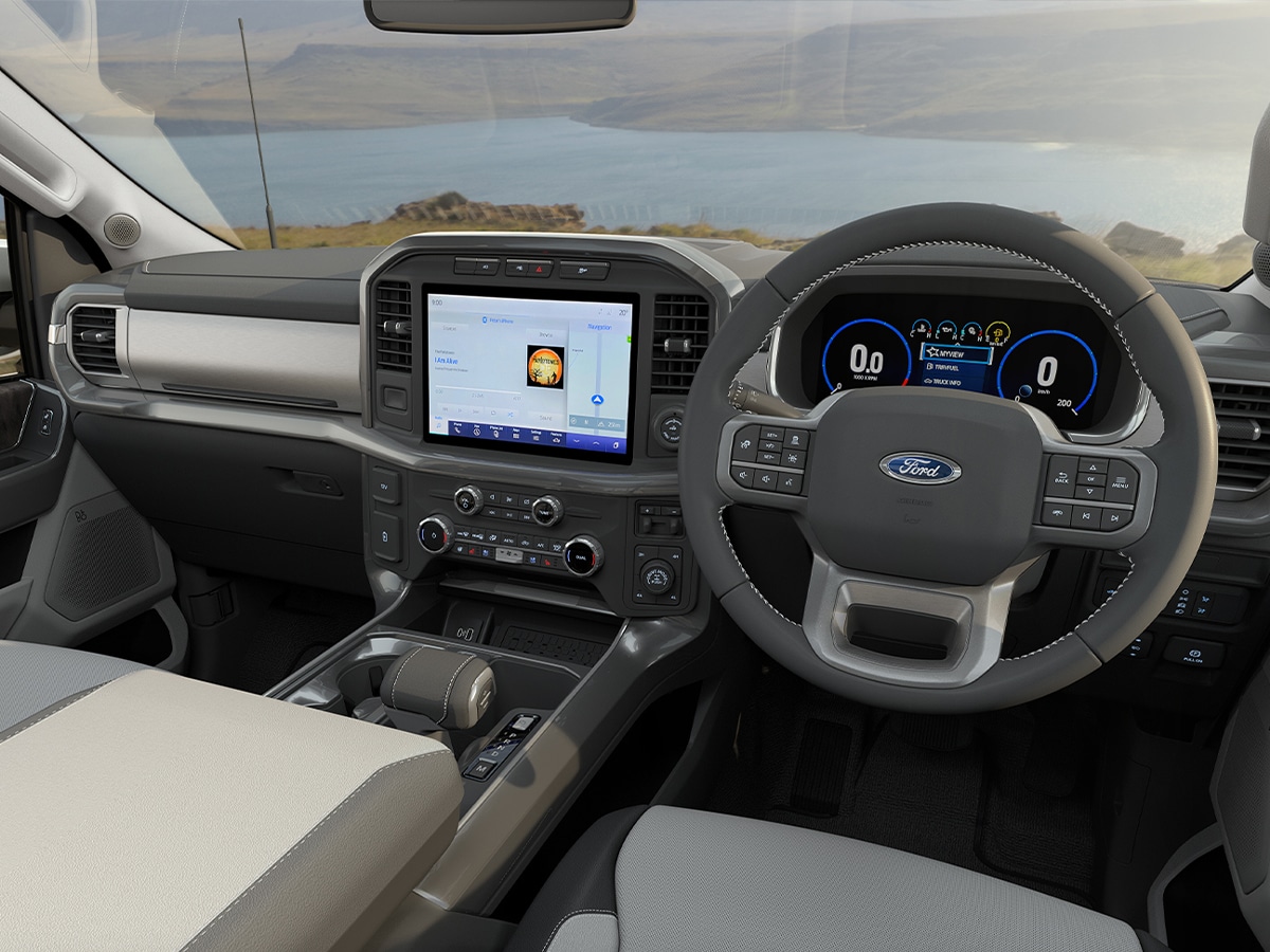 Ford f 150 lariat interior dashboard