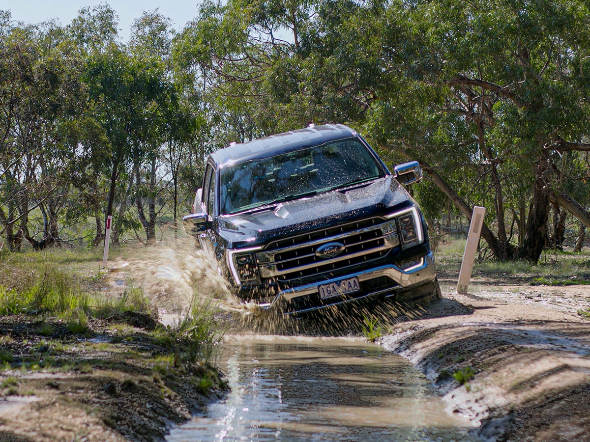 Ford f 150 australia mud testing