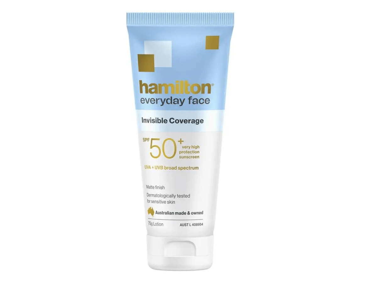 Hamilton everyday face spf50