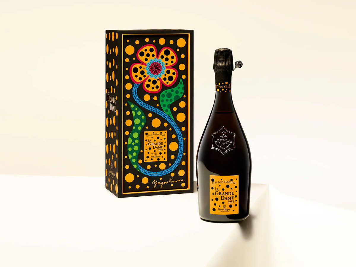 La grande dame 2012 case and bottle
