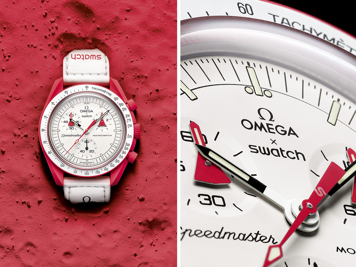 Swatch x Omega Moonswatch Mision to Mars