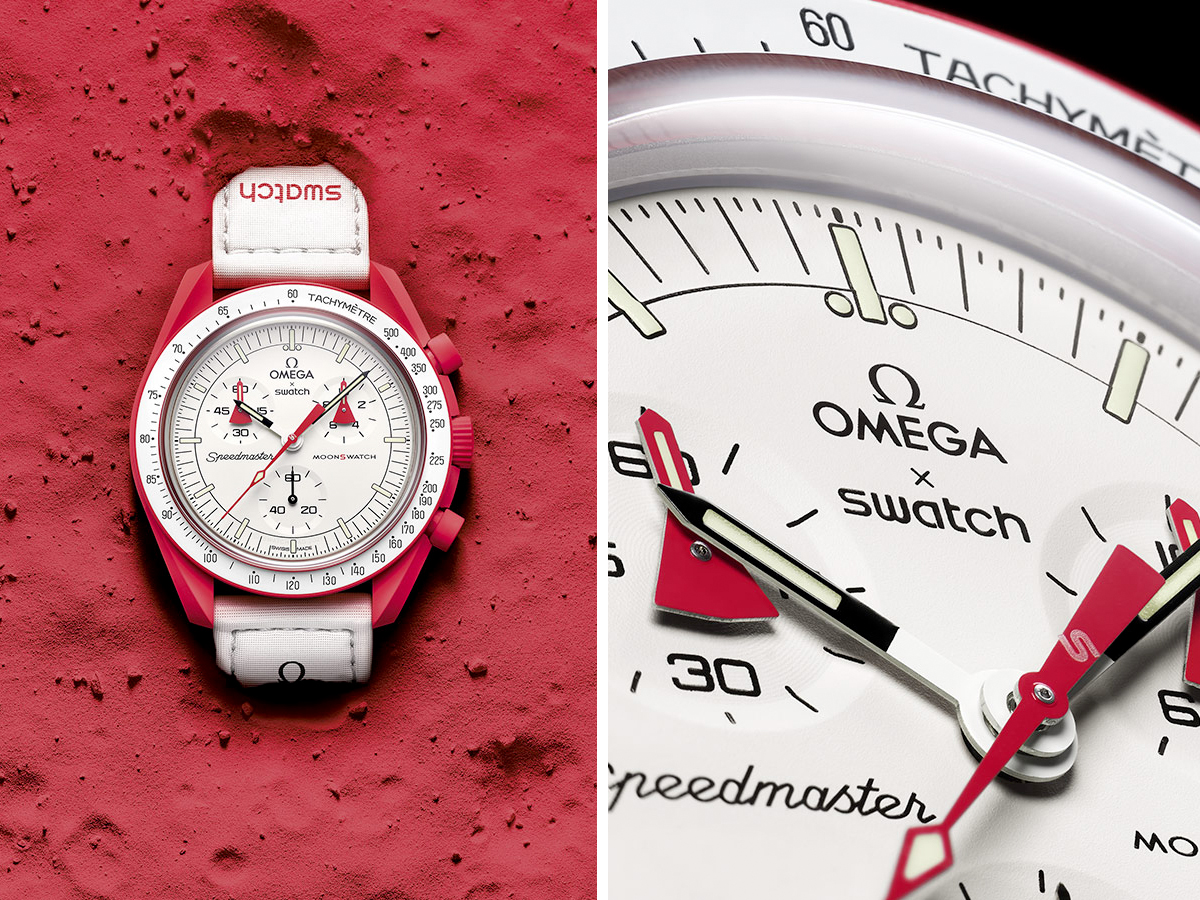 OMEGA X Swatch Moonswatch Speedmaster Mission on India