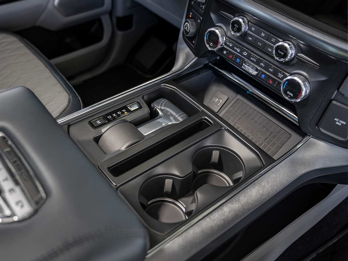 F150 limited cetre console