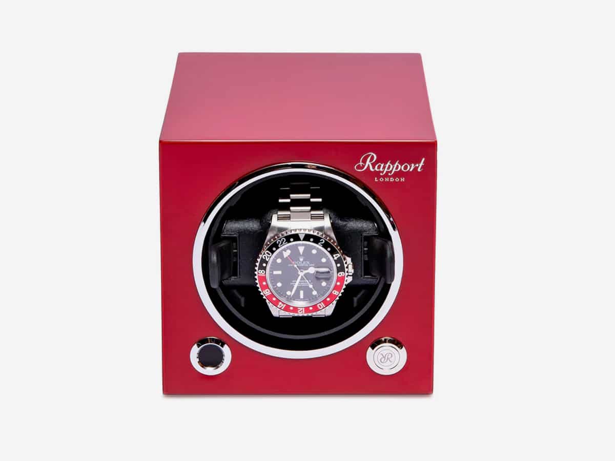 3 rapport evo single watch winder