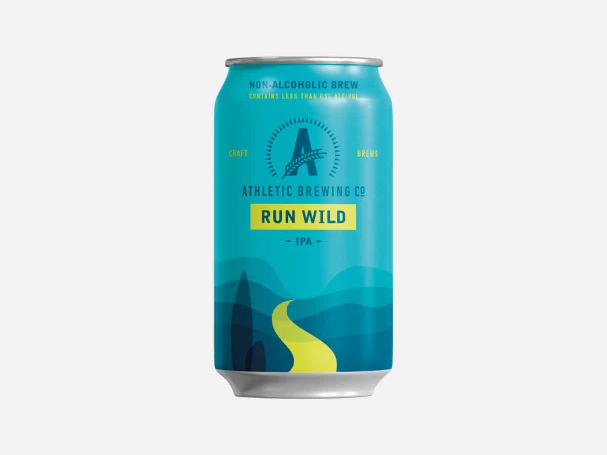 Athletic brewing co run wild non alcoholic ipa