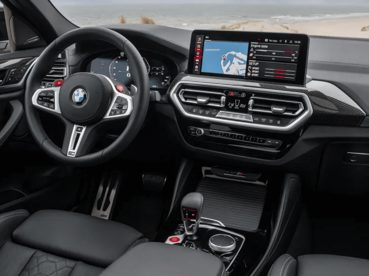 Bmw x3 m competition infotainment 1